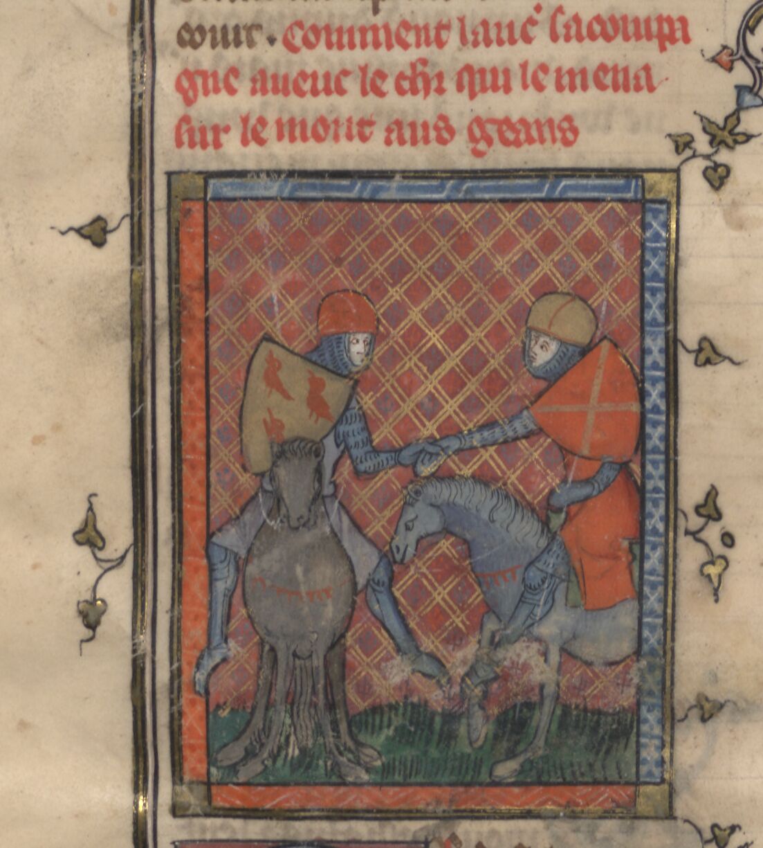 La Quête du Saint-Graal, chevaliers, révélations mystiques, visions divines, élévation spirituelle, Lancelot, transformation intérieure, lien sacré, homme et divin, découverte du GraalLa Quête du Saint-Graal (1225)