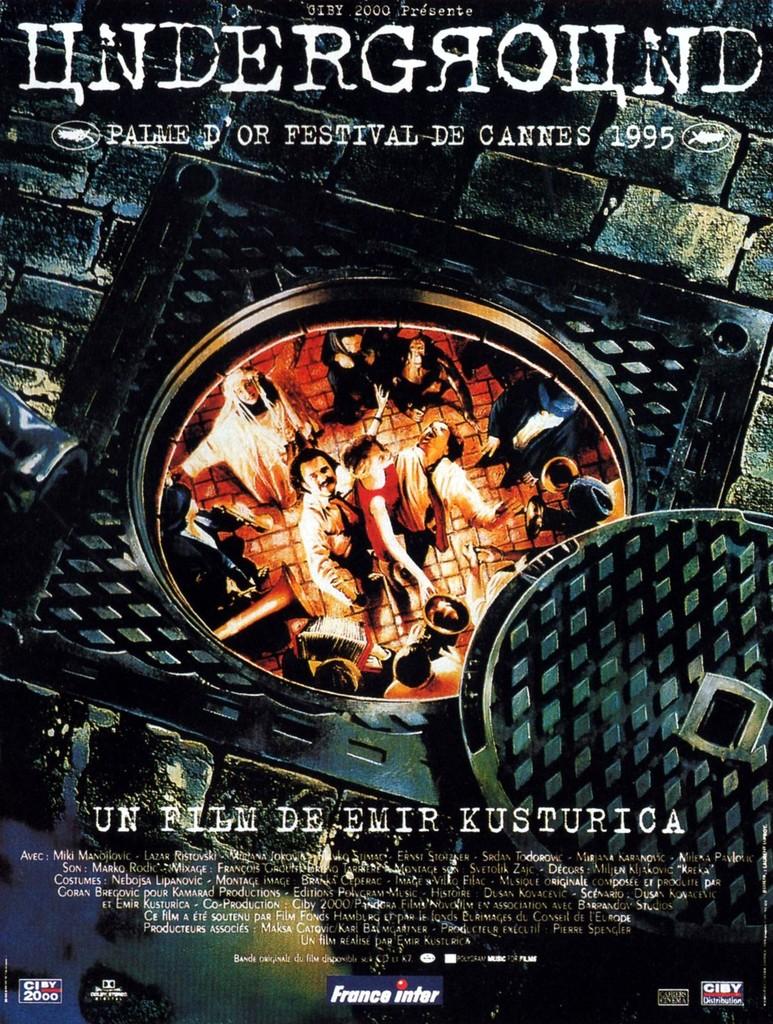 Underground, Emir Kusturica, film 1995, chaos et fantastique, fin du film, apocalypse surréaliste, folie humaine, passage du temps, guerre et illusion, personnages sous terreUnderground de Emir Kusturica (1995)