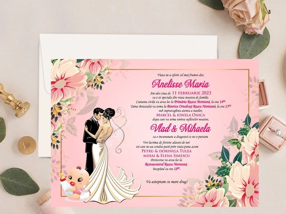 Invitații pentru un eveniment dublu