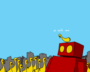 fly birds don explodingdog