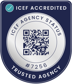 ICEF Accredited · Trusted Agency #7256