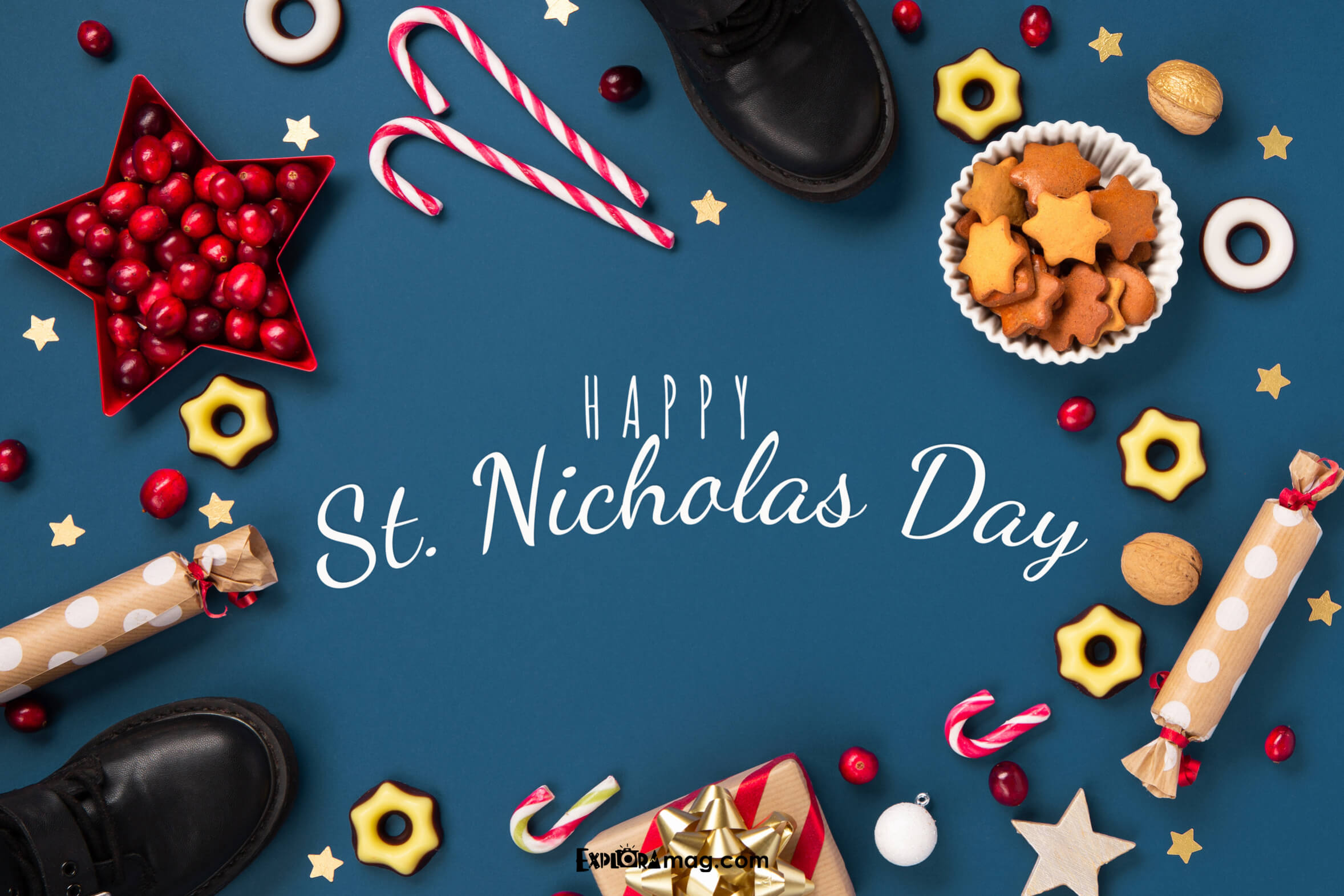 Figurine Saint Nicolas Avec Sac De Cadeaux - Décoration Paysage D'Hiver Maquette H0 (Échelle 1:87) - NOCH