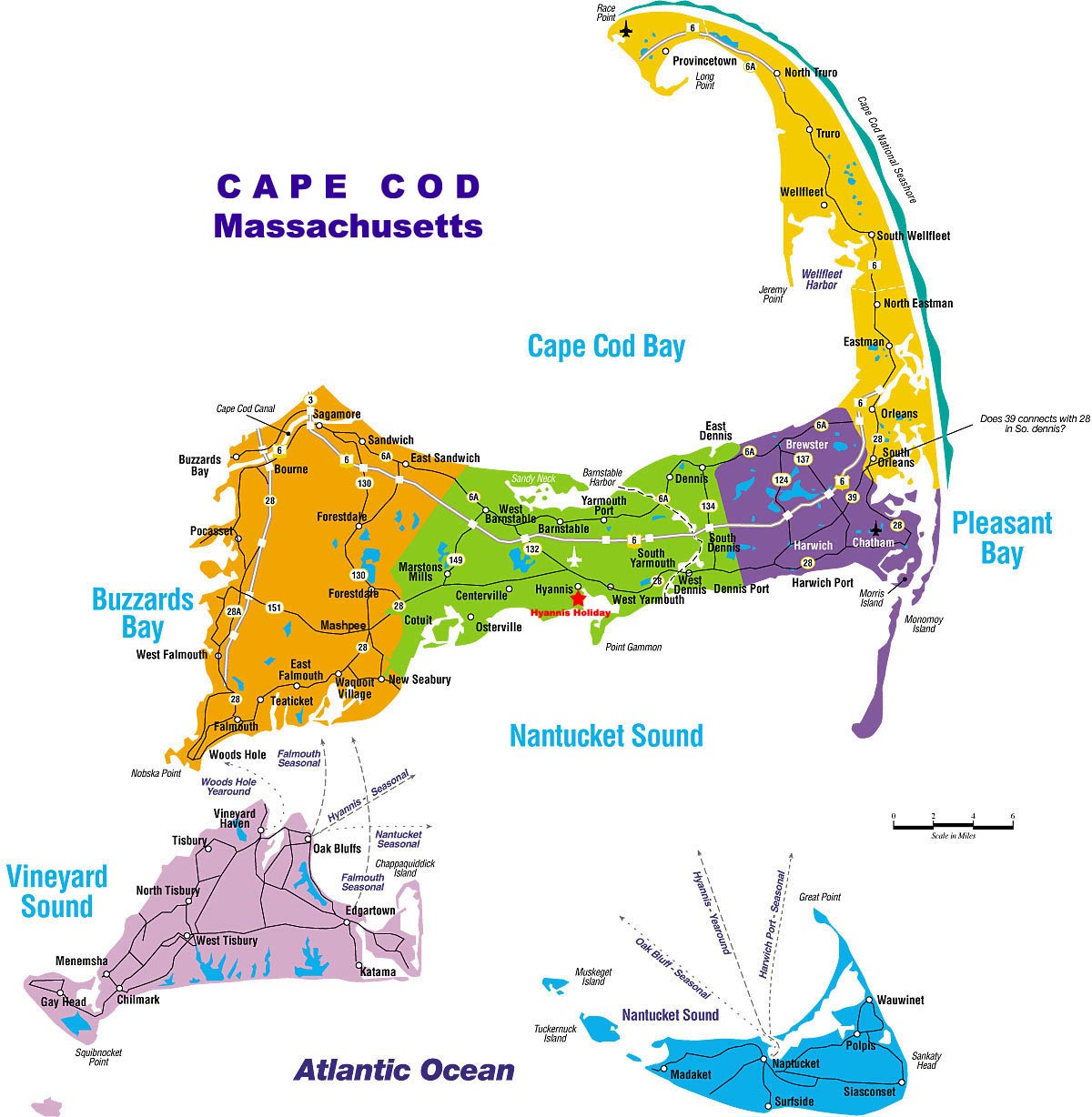 Which Cape Cod Cities Should You Explore Next Cape Cod Map200 From 