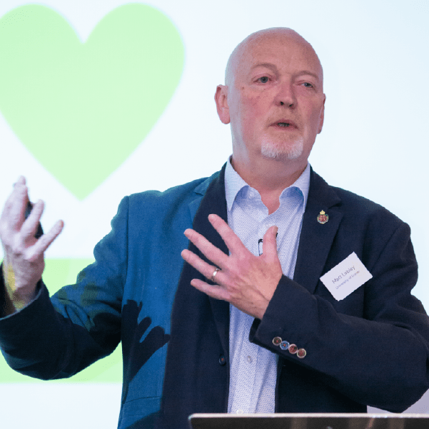 Image of a man Speaking