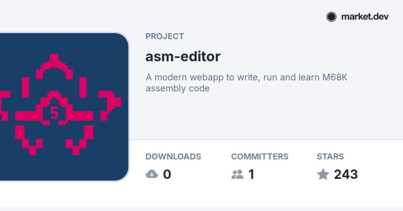 Welcome To Asm Editor - Artistic Dark Picture - Mobile