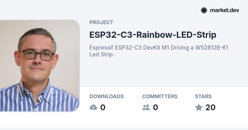 Github Cashoefman Esp32 C3 Rainbow Led Strip Espressif Esp32 C3 - Best Space Backgrounds in 4K