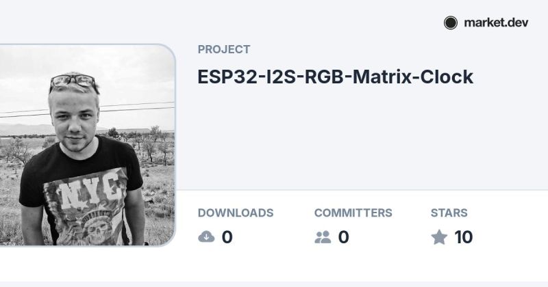 Esp32 I2s Rgb Matrix Clock Esp32 I2s Rgb Matrix Clock Ino At Master - Premium Landscape Photo Gallery - Full HD