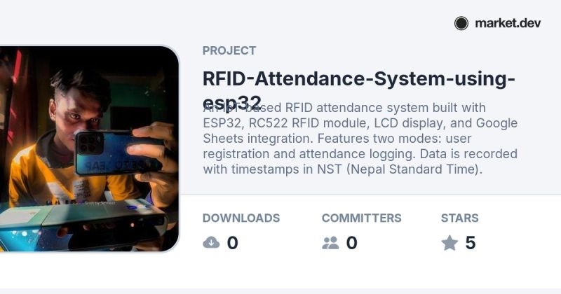 Rfid Attendance System Using Esp32 02 Test Rfid Rc522 Lcd 20x4 Button - HD Geometric Patterns for Desktop