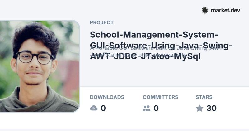 Javafx Student Management System Ecosystem Directory Market Dev - Minimal Image Collection - High Resolution Quality