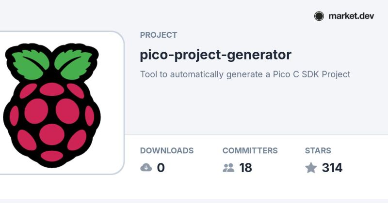 Github Raspberrypi Pico Project Generator Tool To Automatically - HD Dark Wallpapers for Desktop
