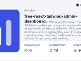 Free React Tailwind Admin Dashboard Ecosystem Directory Market Dev