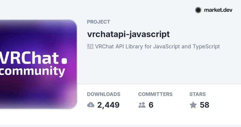 Github Vrchatapi Vrchatapi Javascript Vrchat Api Library For Javascript And Typescript - Premium Nature Photo Gallery - Ultra HD