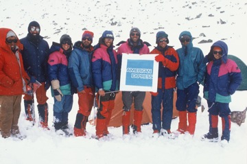 Everest Kangshung Face Team