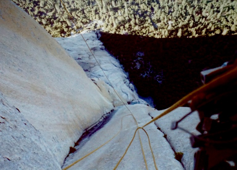 El Cap, Salathe Wall, The headwall