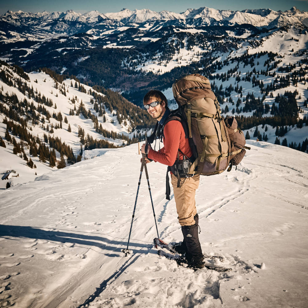 us heading down into the valley ©Christin Pfefferkorn