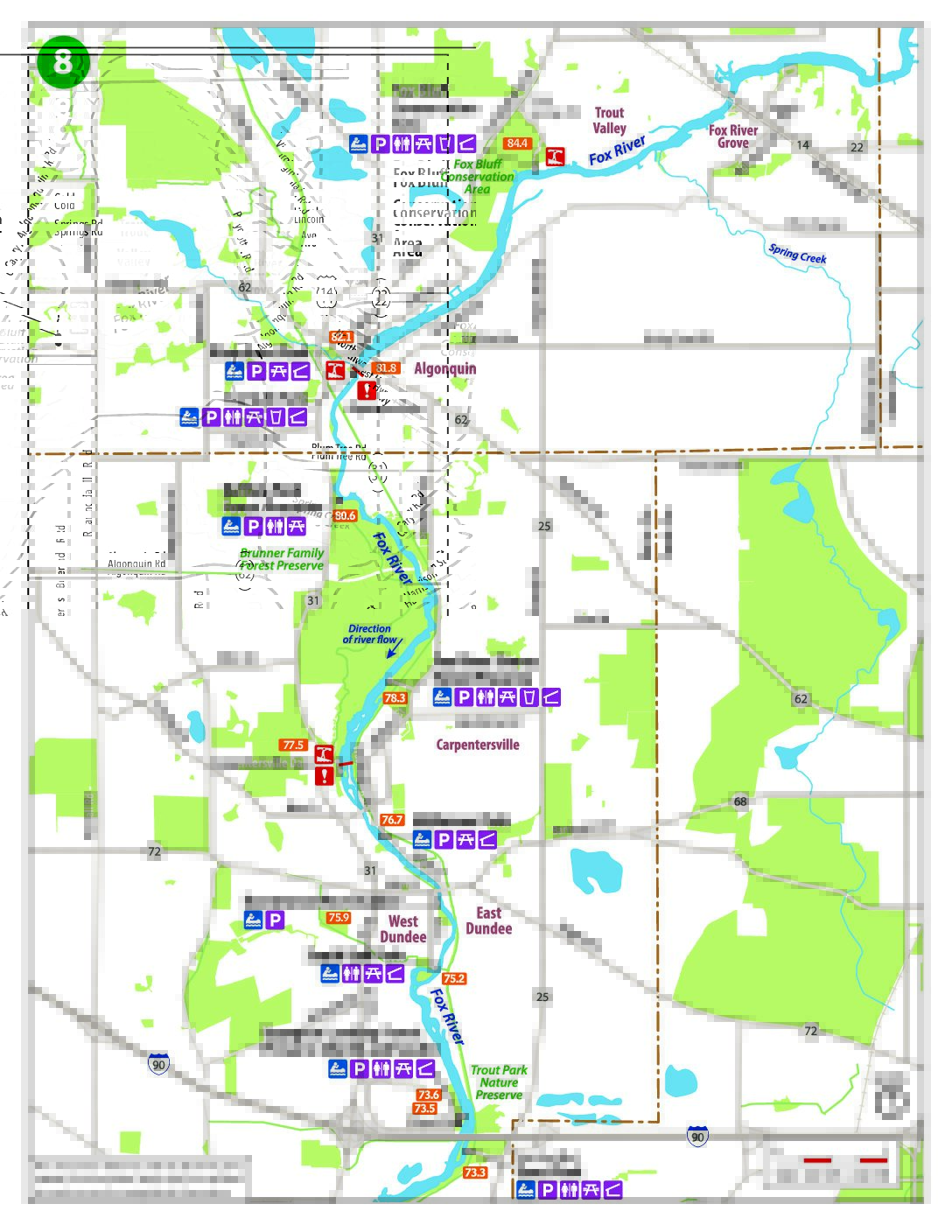 Fox River Trails Explore Elgin Area FoxRiver 2022 Map8 Pdf 