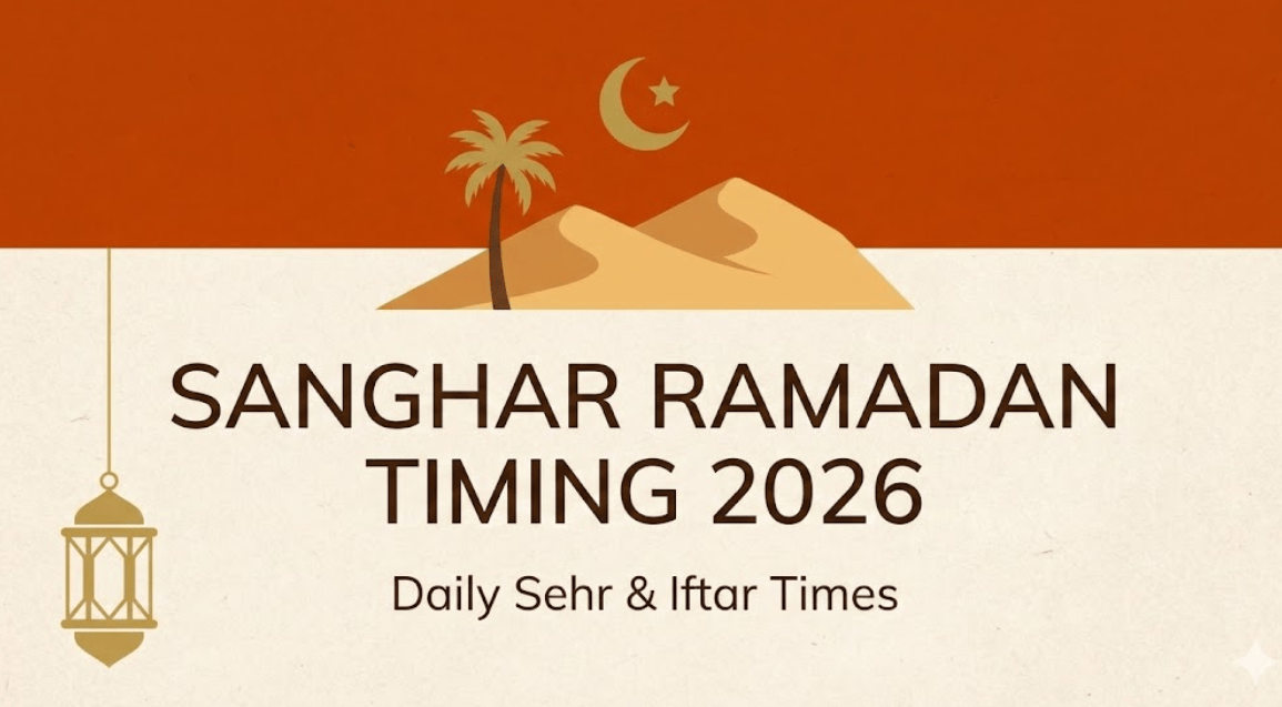 Sanghar Ramadan Timing 2026 Complete Sehri Iftar Calendar Fiqa 2026.
