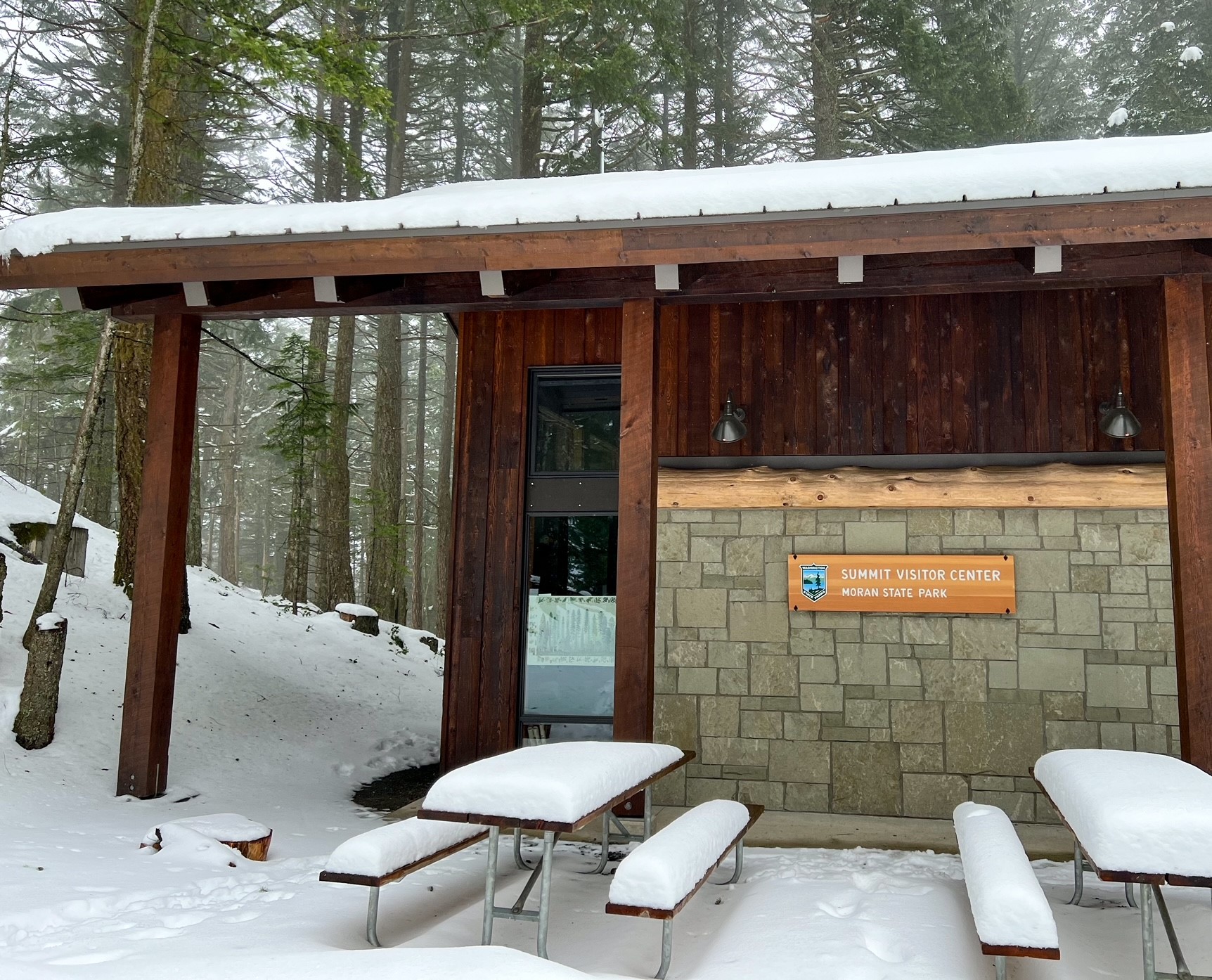 Visitor Center at Mount Constitution Summit