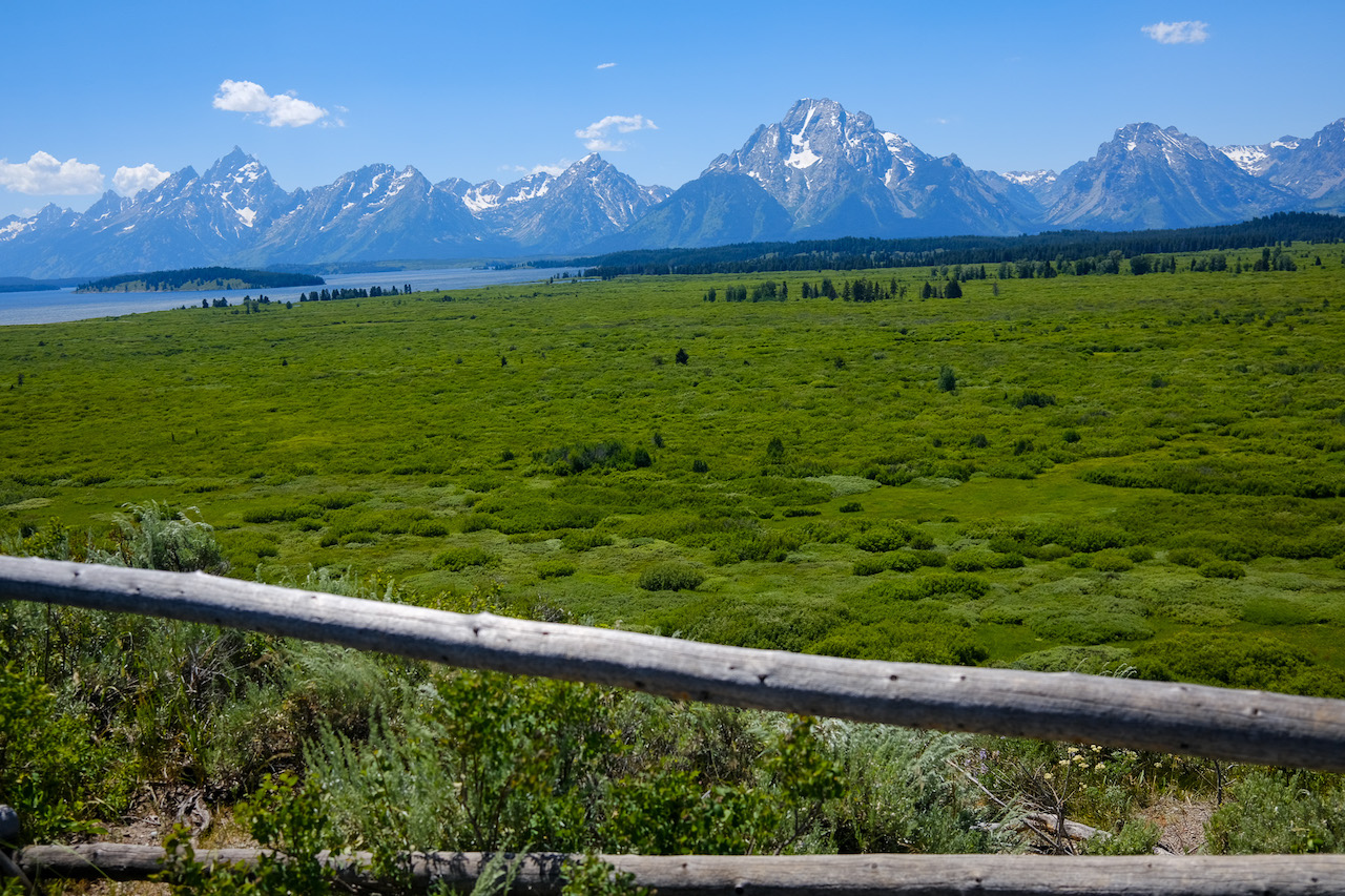 Picnic Spot in Grand Tetons National Park