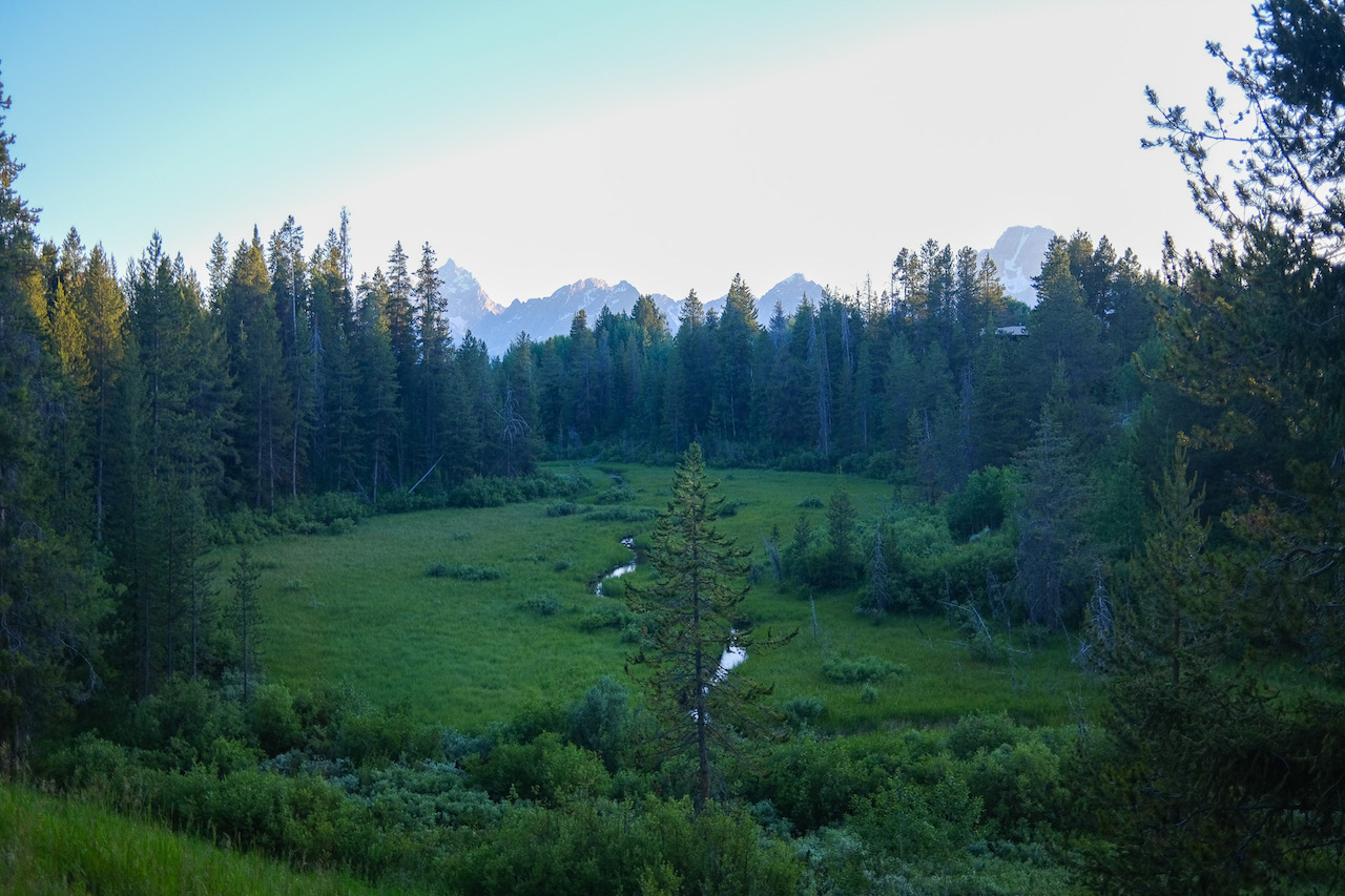 Snack River Overlook in Grand Tetons National Park