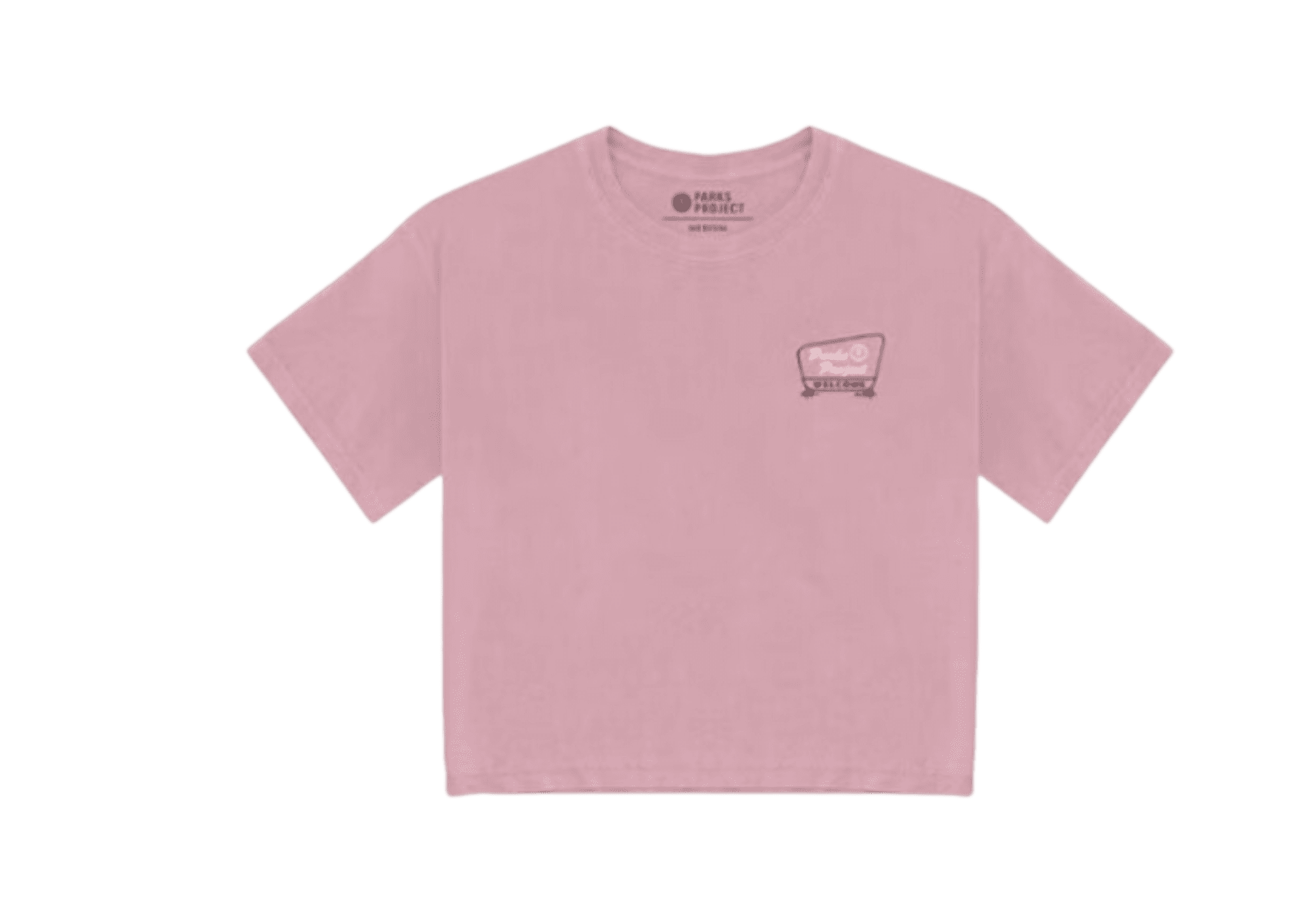 Parks Project pink crop t-shirt