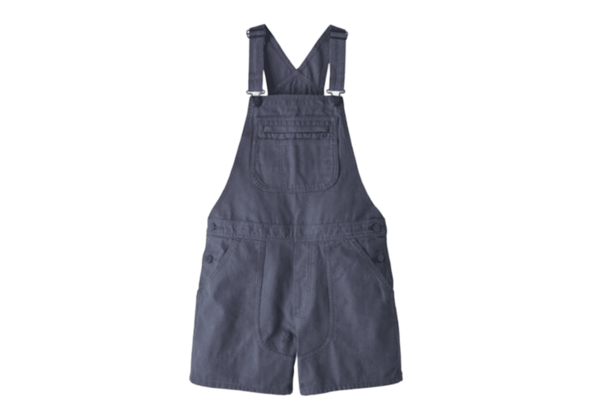 Overall shorts blue