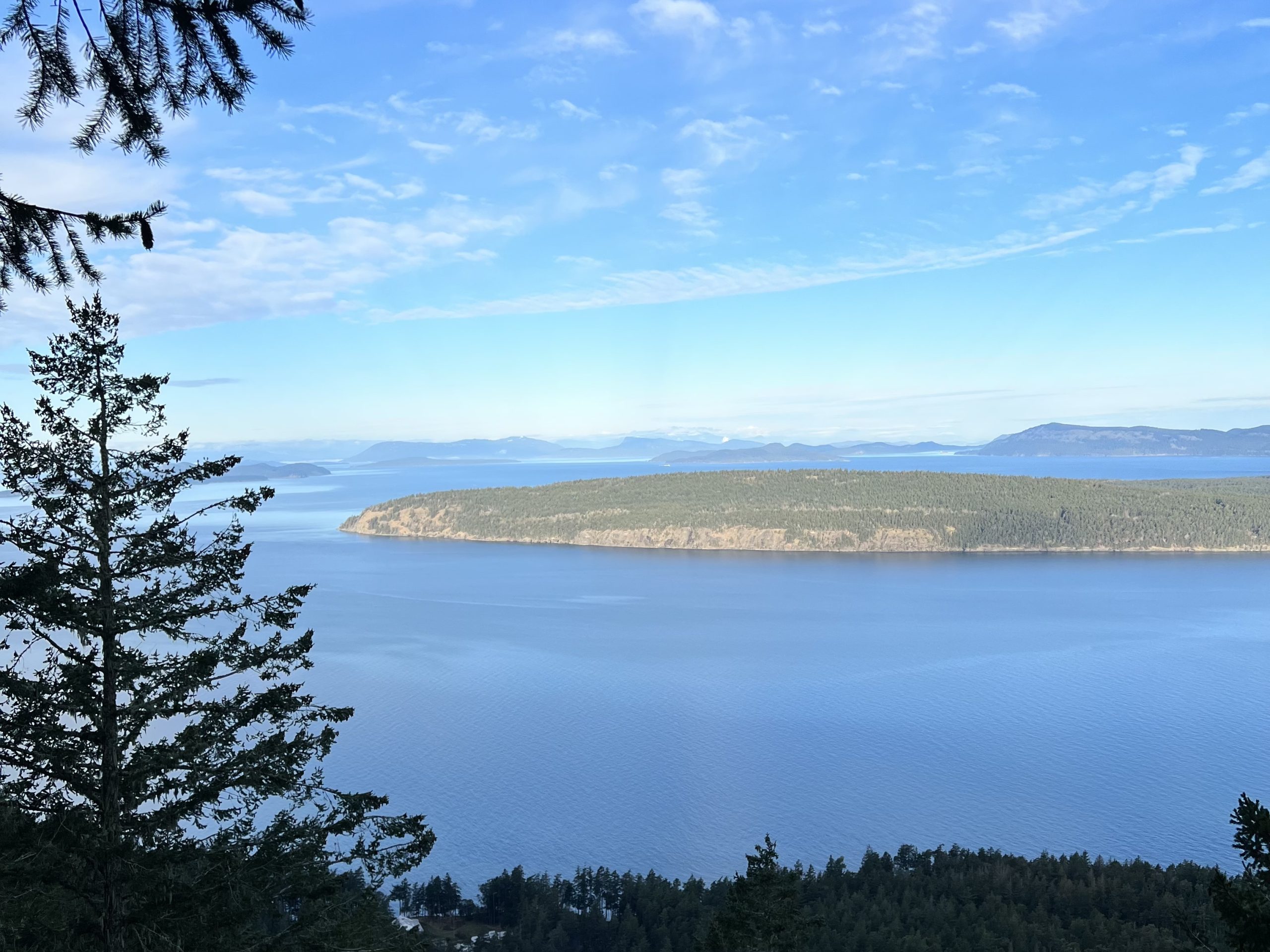 Ocean views with islands