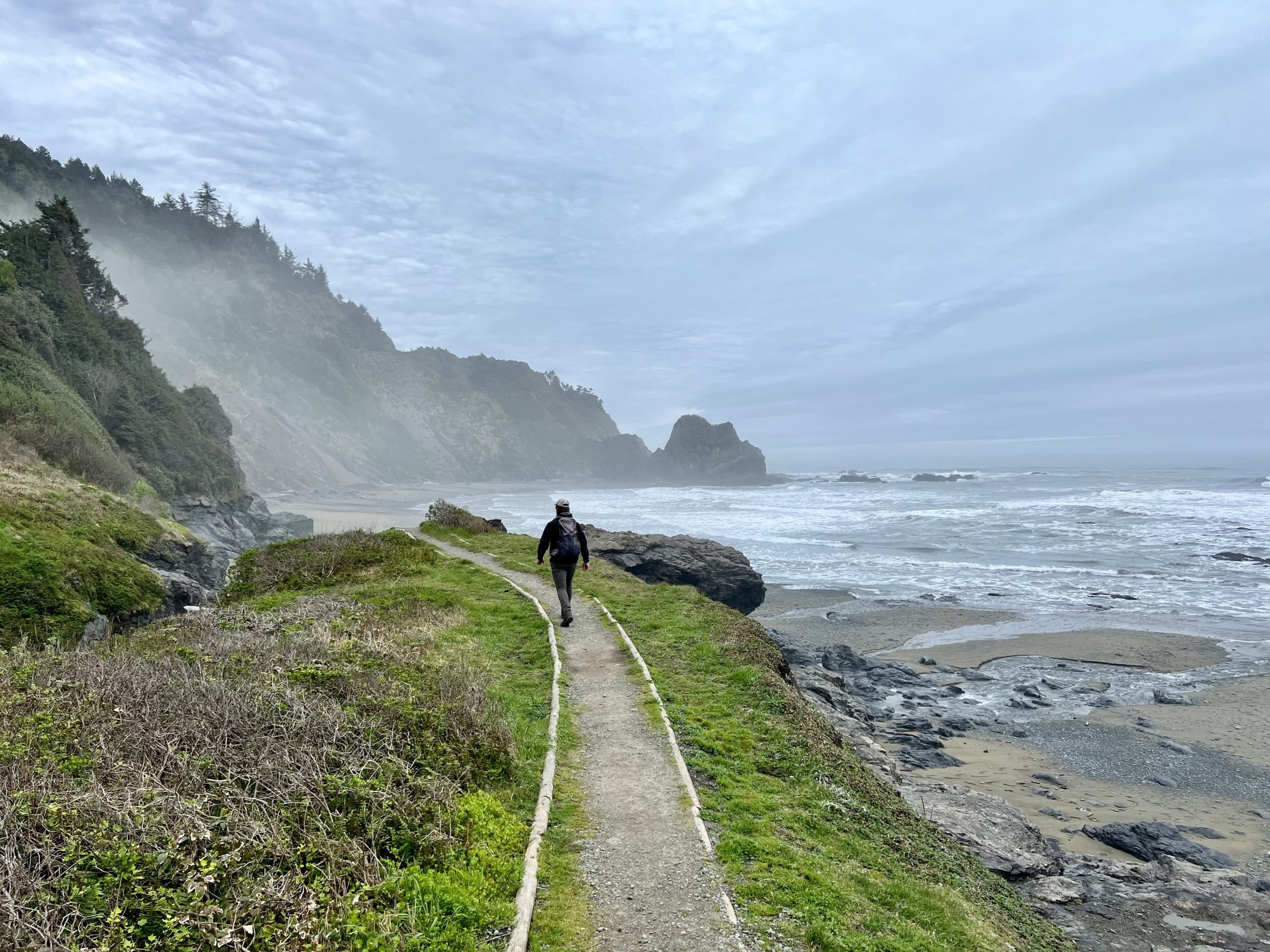 Enderts Beach was an amazing hike on the northern coast of California and a great stopping point for any road trip