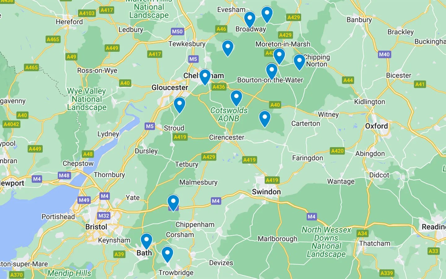 Tourist Cotswolds Map Soule Lgbt Cotswold Walks Map .webp