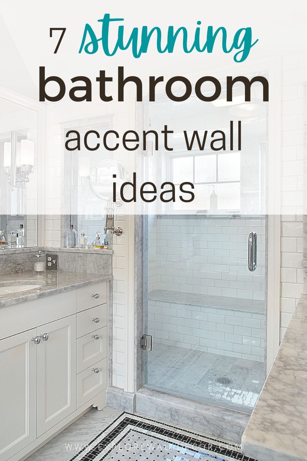 7 stunning bathroom accent wall ideas that you'll love
