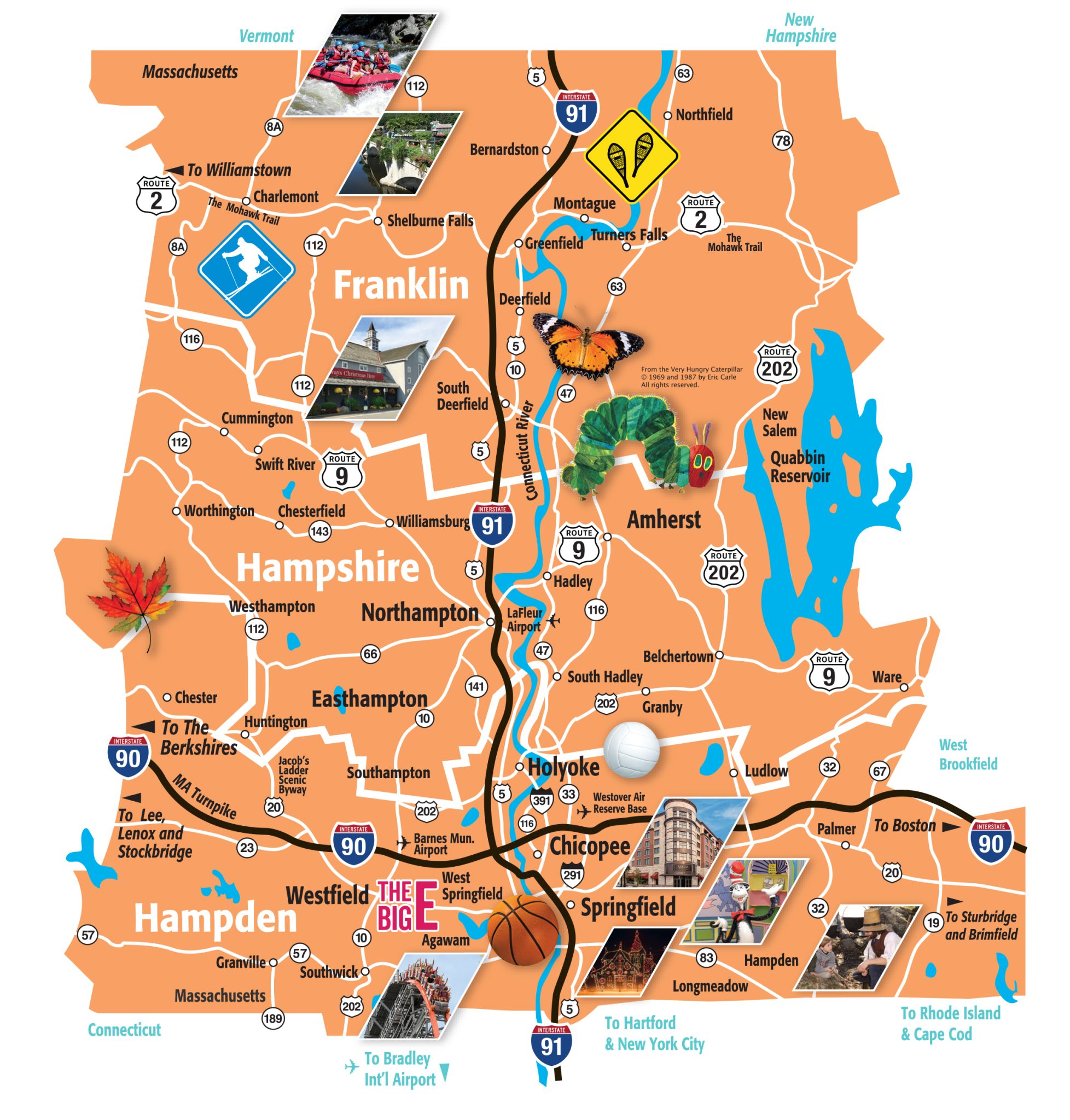 Fun Map Explore Western Mass Fun Map Scaled 