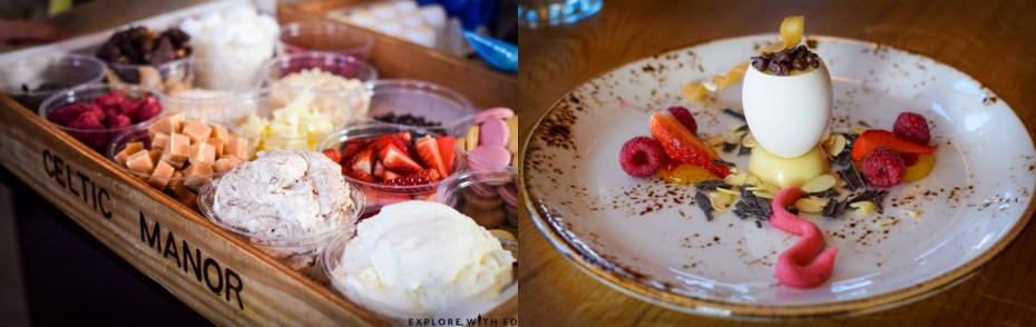 Sweet tray, Eton Mess