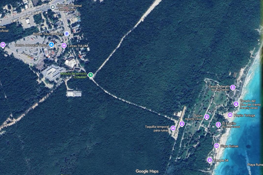 How To Visit Tulum Ruins On Your Own And Avoid The Ticket Trap Visitors Map.