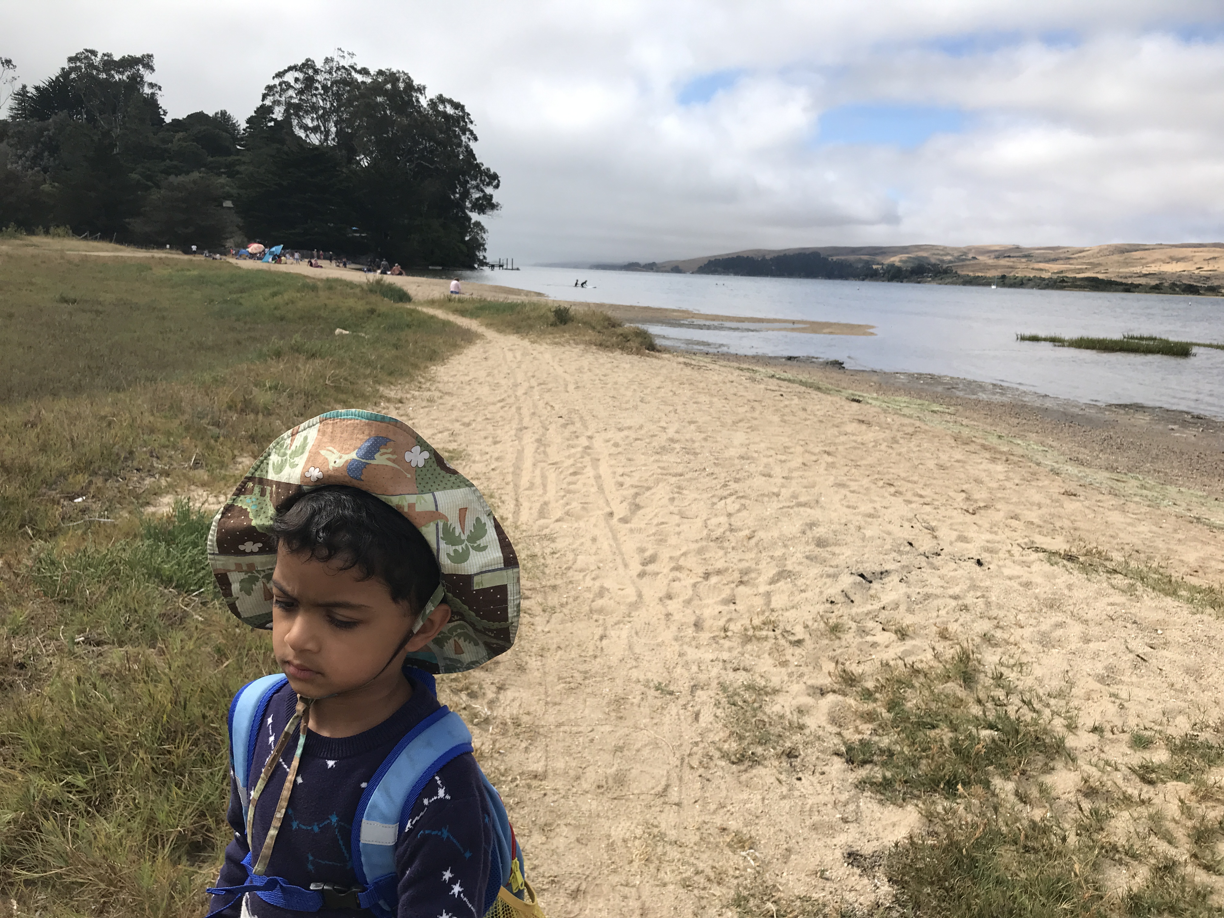 Walking back after a beach day :)