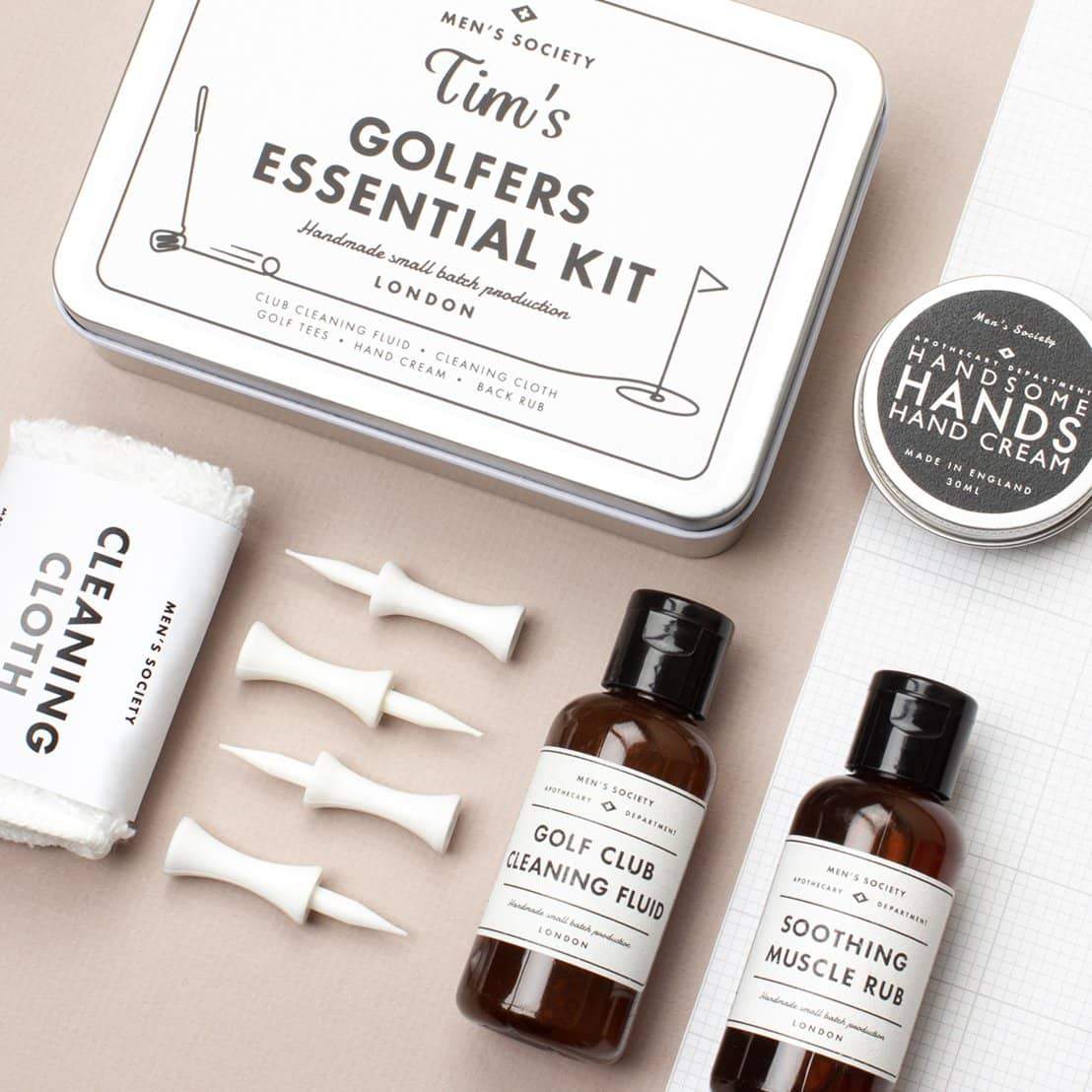 Men's Society Personalised Golfer's Essentials Kit