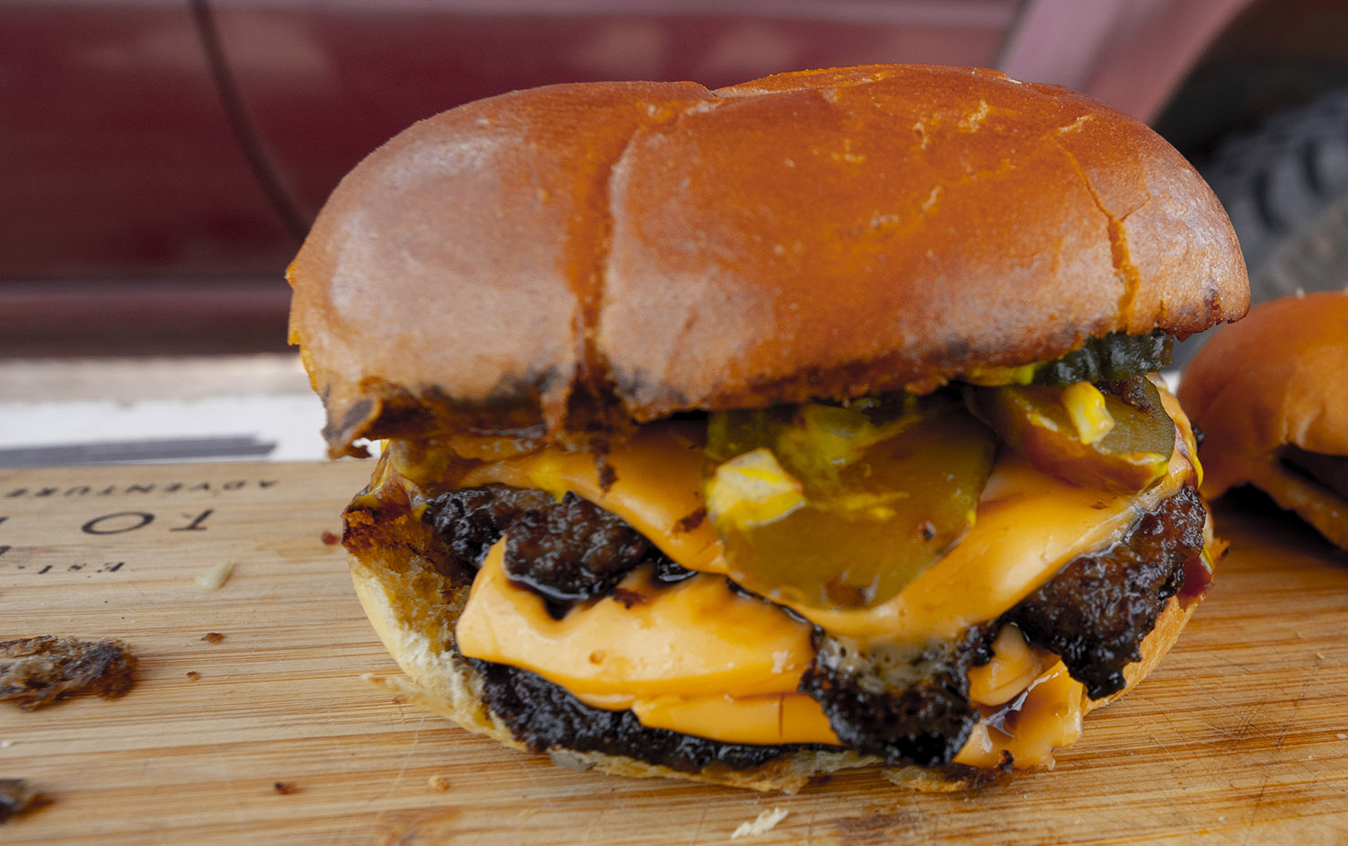 double cheeseburger recipe camping