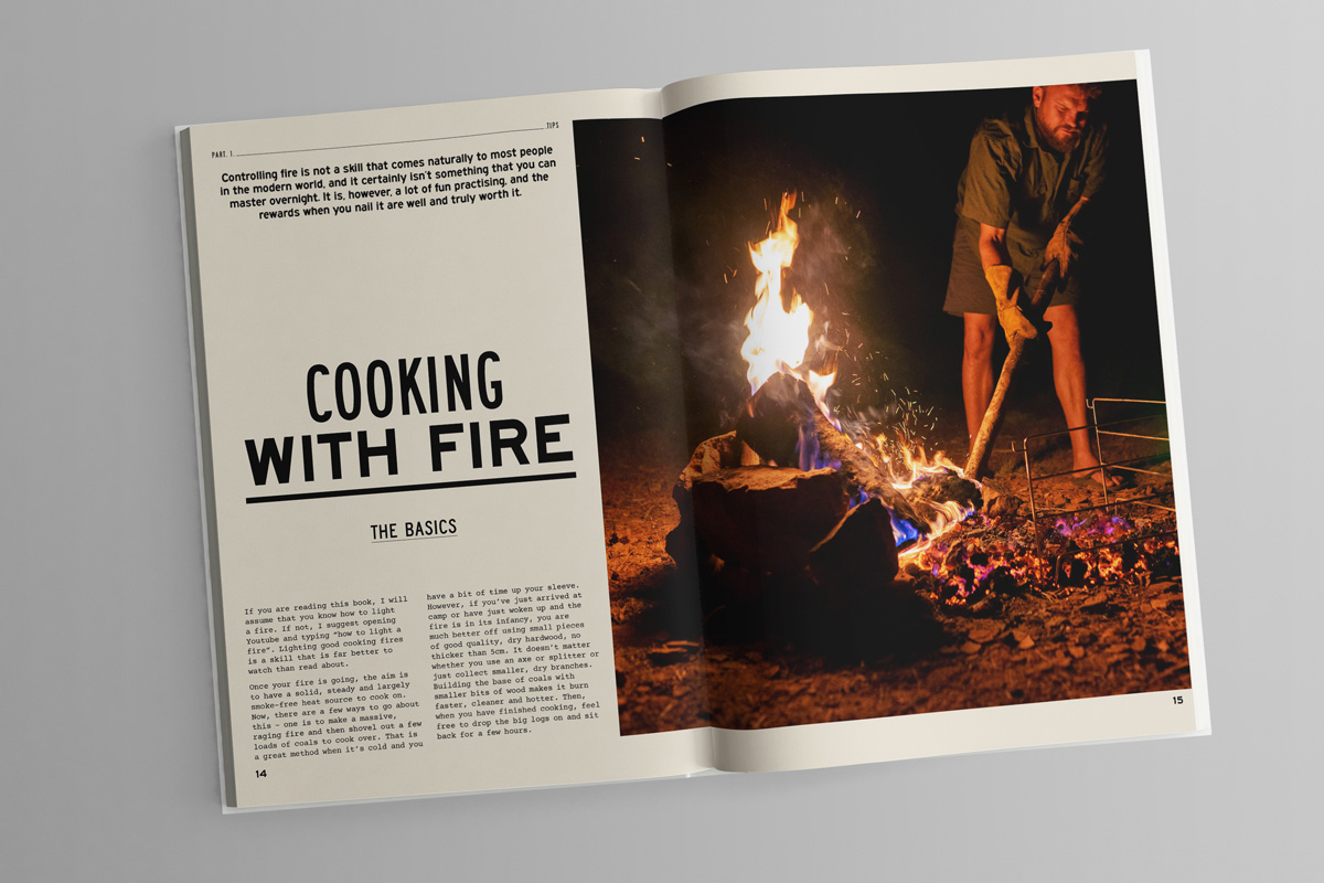 fire to fork cookbook harry fisher
