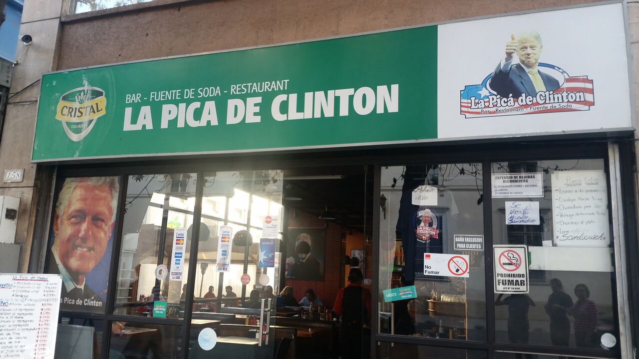 Bill clinton had 1 drink here and they renamed the bar