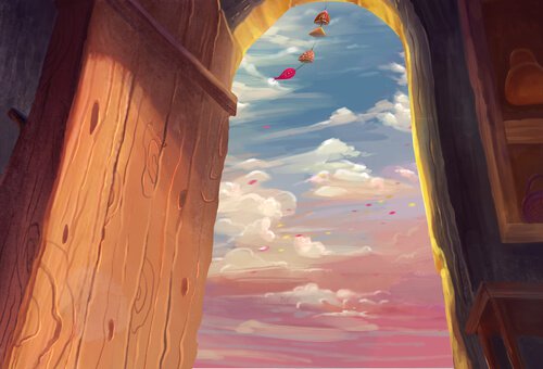 A Half Opened Door Is Half Opened Happiness Exploring Your Mind