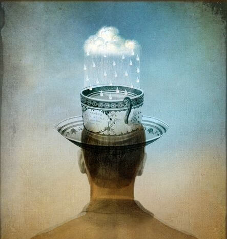 Confronting My Own Thoughts Exploring Your Mind - Premium Nature Illustration Gallery - High Resolution