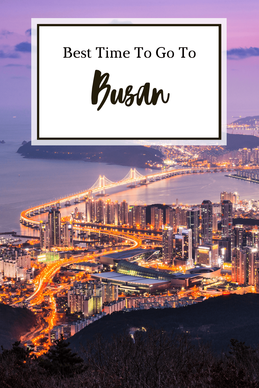 Best Time To Go To Busan: The Ultimate Seasonal Guide