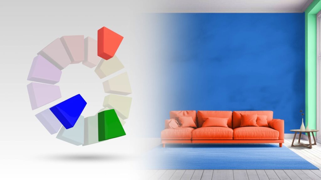 Split complementary colors in web design: examples & tips