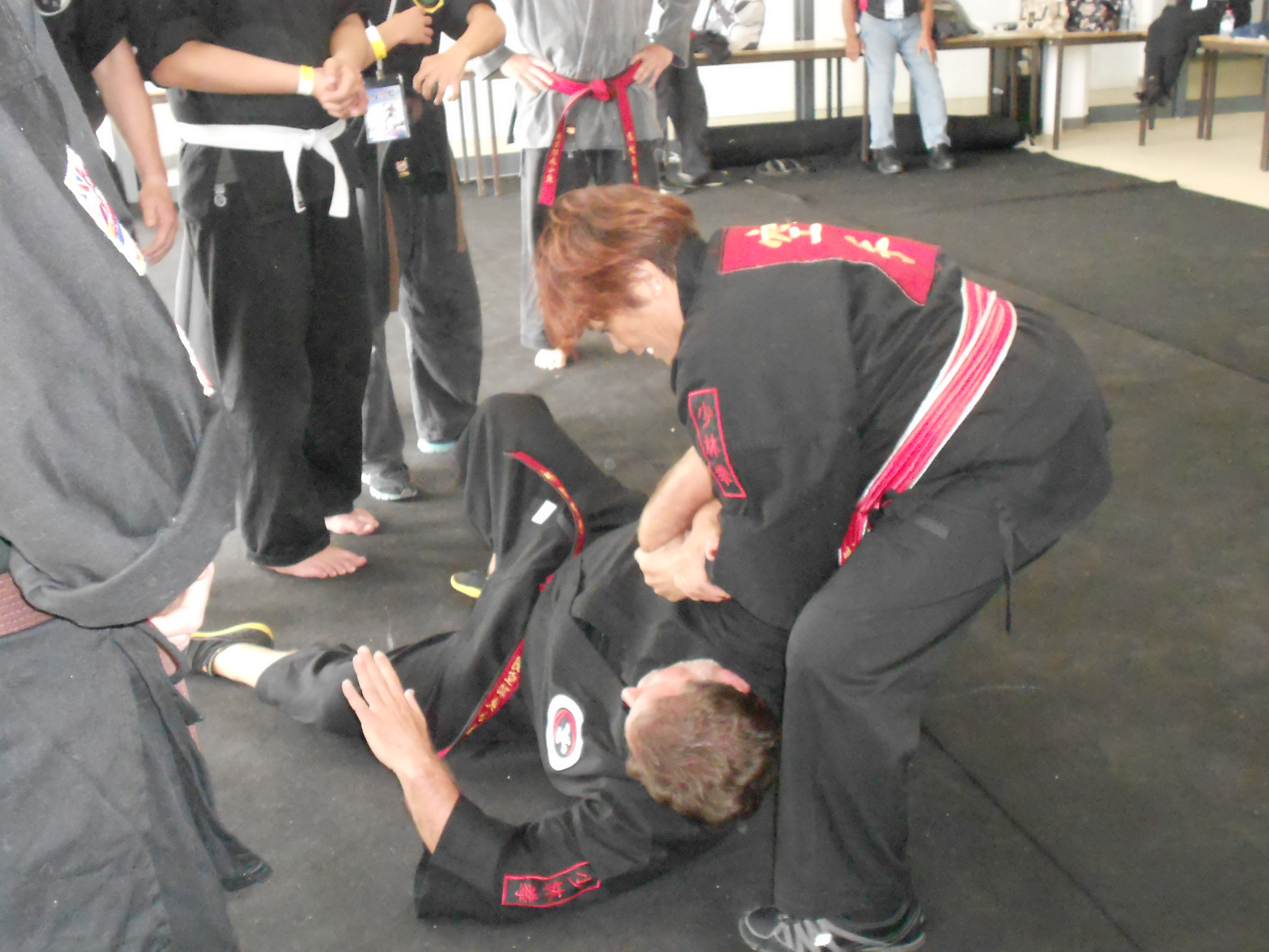 GM Janice throwing down Ken-Ka-Kung-fu