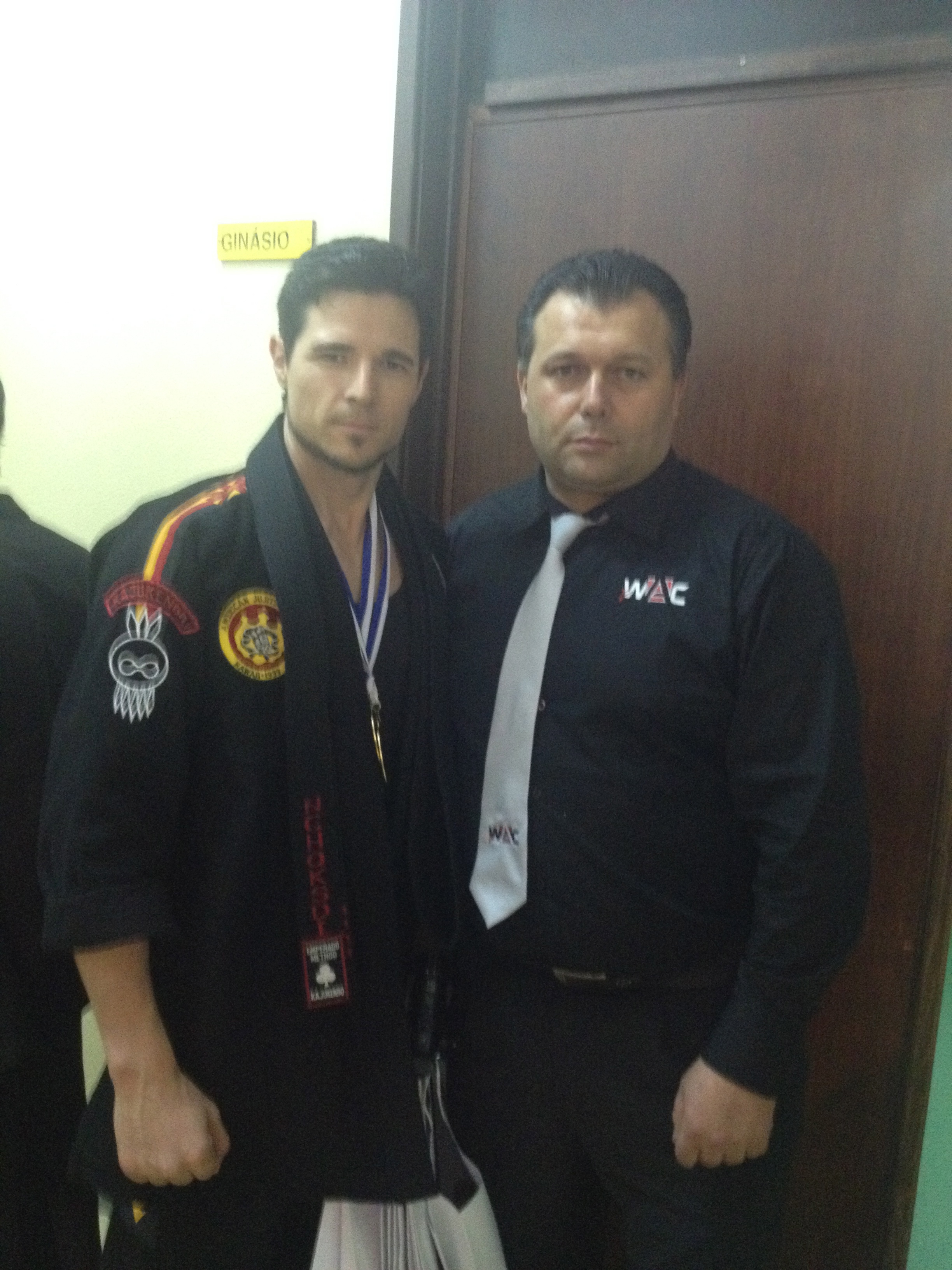 Sifu Lucas with SiGung Alcindo Henriques