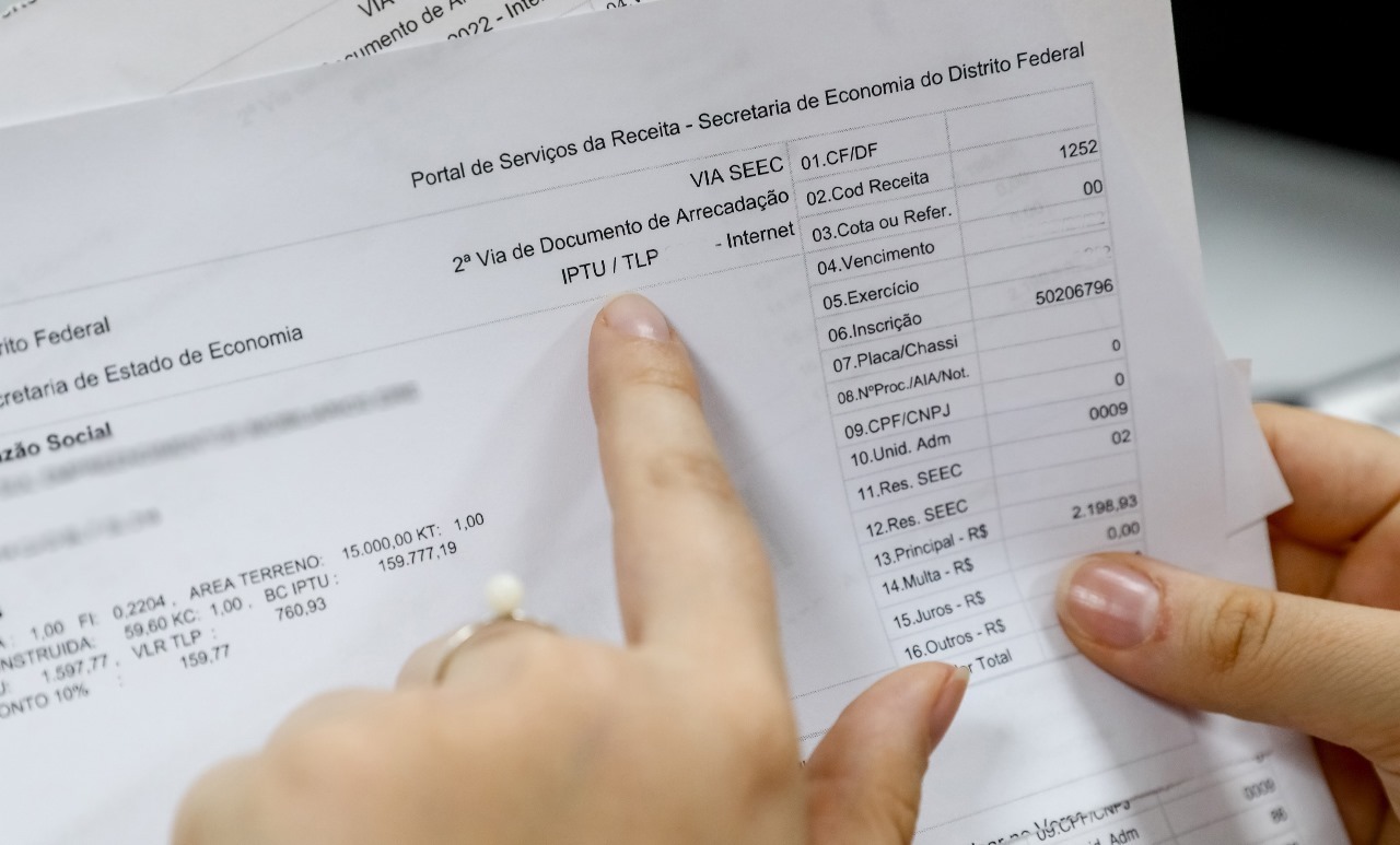 GDF abre oportunidade para quitar dívidas de IPTU, IPVA e TLP com desconto e parcelamento