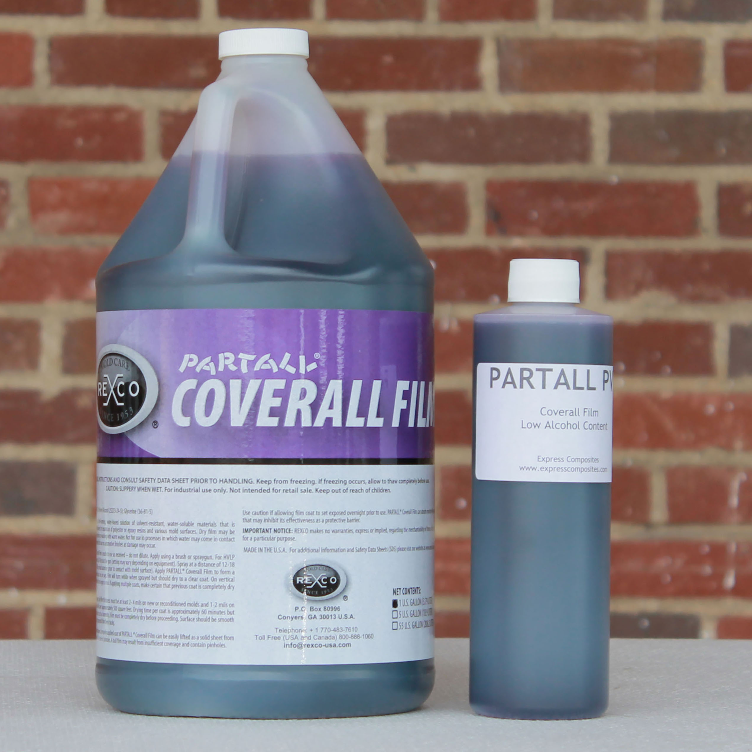 PARTALL® Coverall PVA Release Film Express Composites, Inc.
