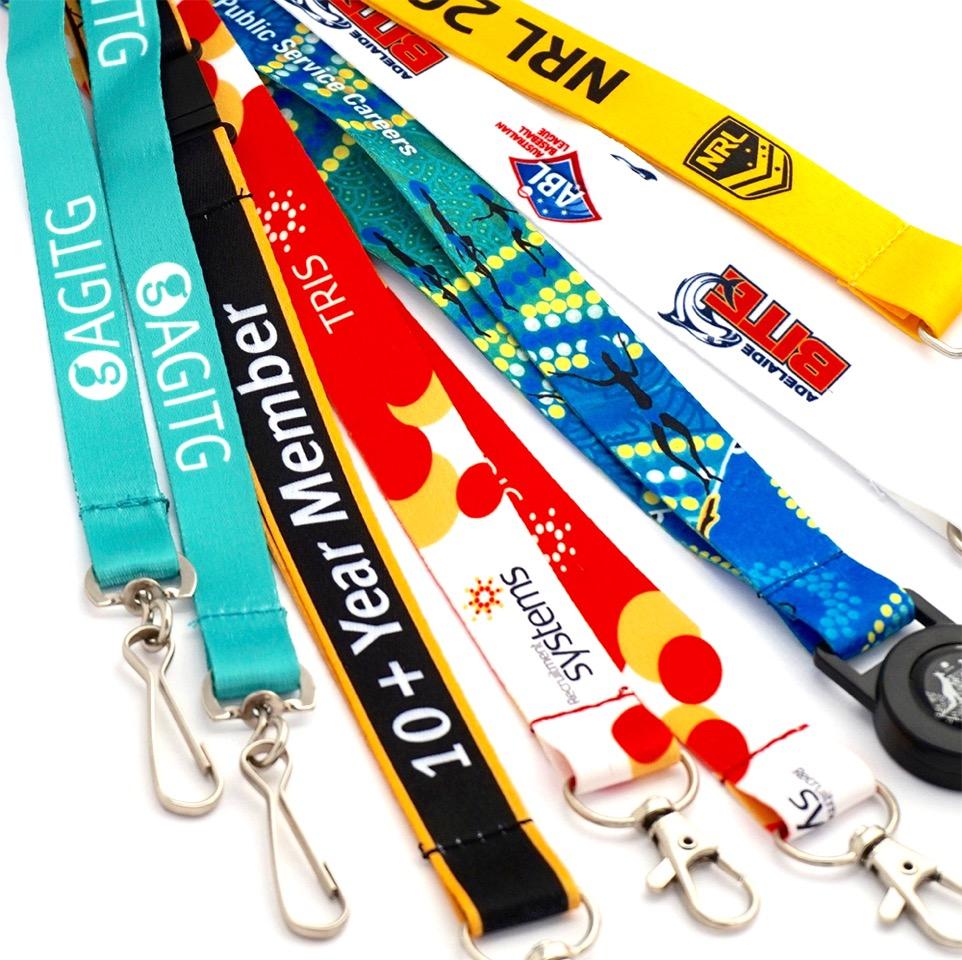 Branded lanyards x 100 printed