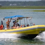 parasail shuttle boat