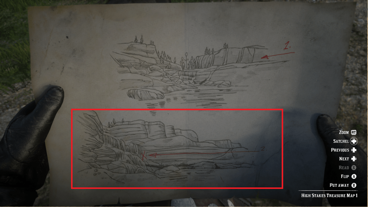 All Red Dead Redemption 2 High Stakes Treasure Map Locations Gamers Navy
