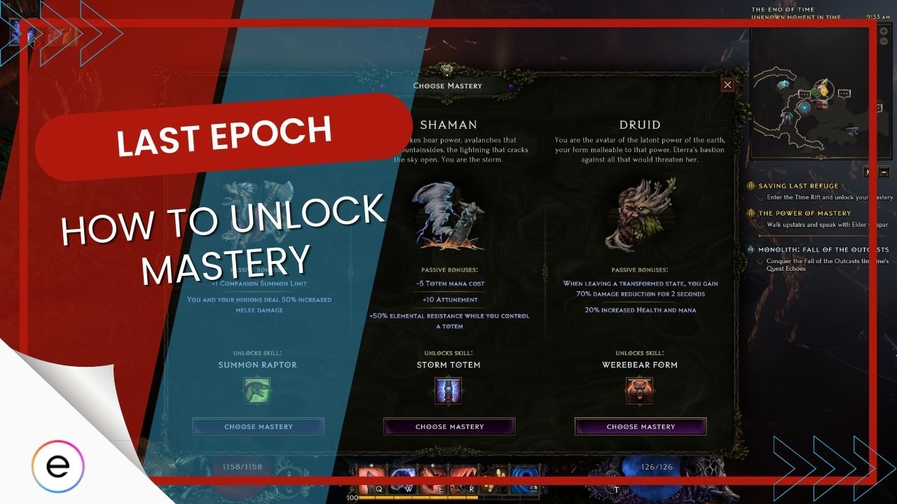 Last epoch: how to unlock mastery [easy steps]